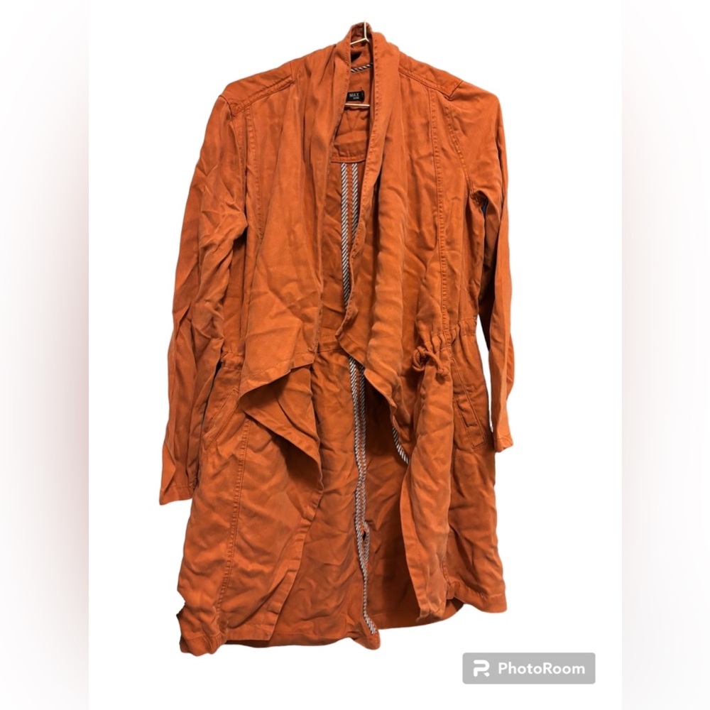 Max Jeans orange jacket XS